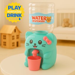 Dongye, Дитячий кулер для води Котик, бірюзовий