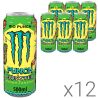 Monster Energy Rio Punch, Упаковка 12 шт. х 0,5 л, Напій енергетичний безалкогольний Ваніль, Папая та Смородина