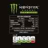 Monster Energy Zero, Упаковка 12 шт. х 0,5 л, Напиток энергетический безалкогольный, без сахара