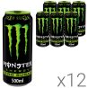 Monster Energy Zero, Упаковка 12 шт. х 0,5 л, Напій енергетичний безалкогольний, без цукру