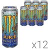 Monster Energy Aussie Lemonade, Упаковка 12 шт. х 0,5 л, Напиток энергетический Классический лимонад с экзотическими цитрусовыми