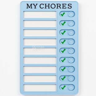 Планер для детей, пластиковый, голубой