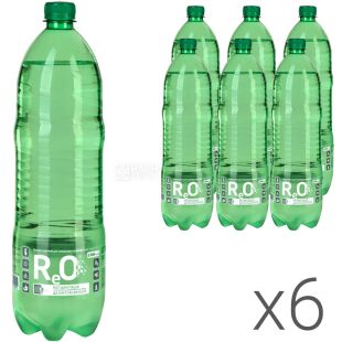 ReO, Упаковка 6 шт. х 1,5 л, Вода слабогазована для покращення обміну речовин РеО, ПЕТ