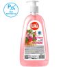 Lilu, 1 л, Жидкое косметическое мыло без фосфатов Лилу, Цветочное, с дозатором