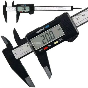 Штангенциркуль електронний, цифровий, 150 мм