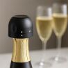 Пробка вакуумна для шампанського та вина, чорна