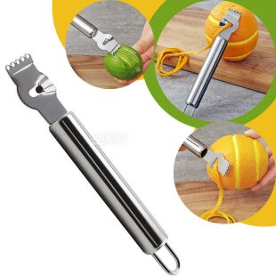 Ніж для нарізання цедри, металевий, 165 мм