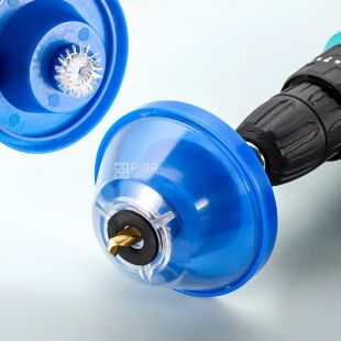 Пилозахисний чохол для електродрилі, пластиковий, синій