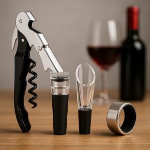 Набір аксесуарів для вина 4 в 1