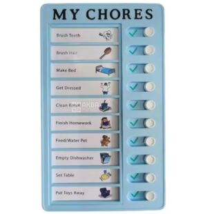 Планер для детей, пластиковый, голубой