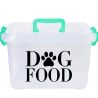 Стікер для контейнера з кормом Dog food, 180 х 110 мм