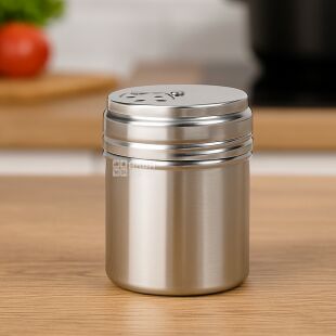 Диспенсер для специй и приправ, 100 мл, нержавеющая сталь