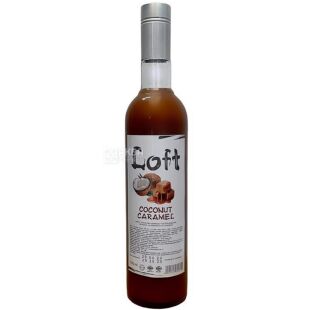 Loft Coconut Caramel, 700 мл, Сироп Лофт, Кокосова Карамель, скло 