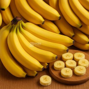 Банан отборный, гроздь, 2 кг