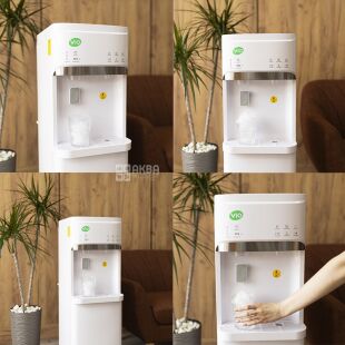 ViO X628 FCBI, Кулер для води з льодогенератором та нижнім завантаженням, компресорне охолодження, білий