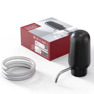 Помпа-аератор для вина, акумуляторна, чорна, в асортименті 