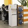 ViO Х601-FCB White, Кулер для воды напольный с компрессорным охлаждением, нижняя загрузка бутыли
