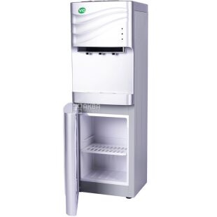 ViO Х903-FЕC Silver, Кулер для воды ВиО с электронным охлаждением и шкафчиком