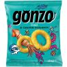 Gonzo, 40 г, Снеки кукурудзяні кільця зі смаком Кальмара Гонзо