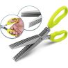 Кухонні ножиці для нарізання зелені, 5 лез