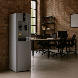 ViO X172-FCF, Кулер для води з компресорним охолодженням та холодильником ВіО, сірий