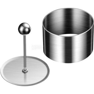 Кільце для формування холодних закусок, нержавіюча сталь, D6