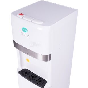 ViO Х601-FCB White, Кулер для воды напольный с компрессорным охлаждением, нижняя загрузка бутыли