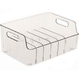 Органайзер для специй, акриловый, прозрачный, 190х105х95 мм