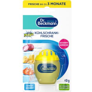 Dr. Beckmann, 40 г, Др. Бекменн, Поглотитель запаха для холодильника 