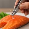 Пинцет кухонный для рыбы, нержавеющая сталь, 12 см