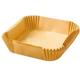 Пергамент для аерогрилю та мультипечі, 160х160х45 мм, 50 шт.