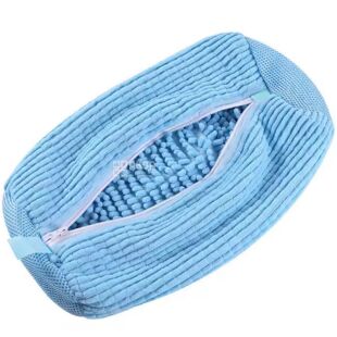 Мішок для прання взуття з мікрофібри, блакитний