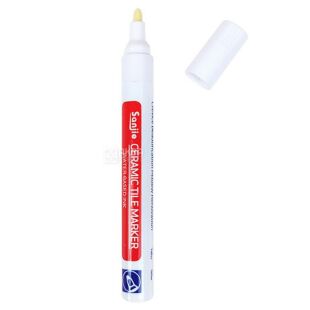 Маркер для реставрации швов плитки, водостойкий, белый