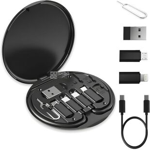 Универсальный набор переходников 6-в-1 Type-C, со слотами для SIM-карт