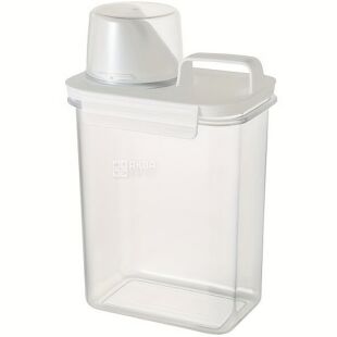 Detergent container, 1.8 l, plastic, white