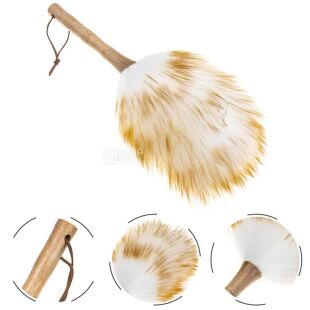 Щітка для чищення з м'якої вовни, універсальна, 7х37 см