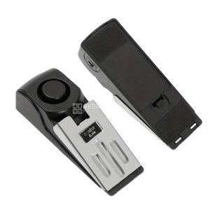 Сигнализация-стопер для дверей, 120 дБ, черная