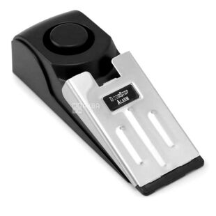 Сигнализация-стопер для дверей, 120 дБ, черная