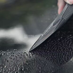 Щітка-водозгін для автоскла, силіконова, чорна, 30 х 5 см