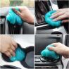 Гель-слайм для видалення пилу з важкодоступних місць в авто, блакитний, 160 г