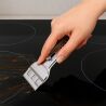 Скребок для чистки варочных поверхностей из стеклокерамики, металлический