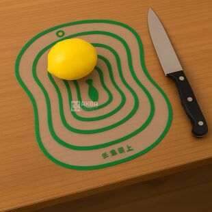 Килимок для нарізання, гнучкий, 30 х 23 см, в асортименті