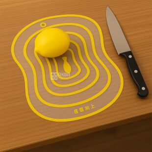 Килимок для нарізання, гнучкий, 30 х 23 см, в асортименті