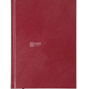 Buromax Strong, 144 аркуші, Щоденник недатований, А5, малиново-червоний