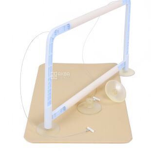 Лежанка-гамак для котів віконна, на присосках, 54x30 см