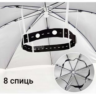 Капелюх-парасоля на 8 спицях, синій, 52 см