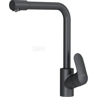 Am.Pm Like, Змішувач для кухні з вбудованим каналом для питної води, чорний матовий