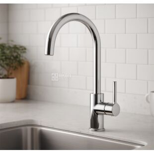 Imprese Pivot WB, Смеситель для кухни с подключением питьевой воды, хром