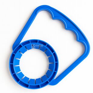 Ручка для переноски бутылей на 3, 5, 6, 10 л, синяя