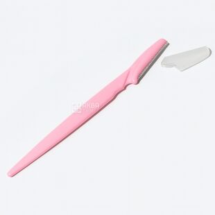 Тример для брів та тіла, рожевий, 15 см